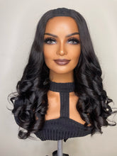 Load image into Gallery viewer, 16” Raw Wavy U-Part Wig
